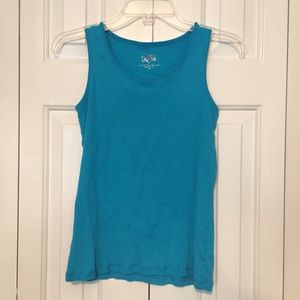 2pc tank. Teal, blue